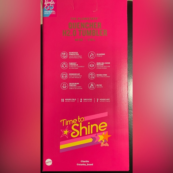 BARBIE™ ’70S SUPERSTAR QUENCHER 40 OZ - Picture 3 of 5